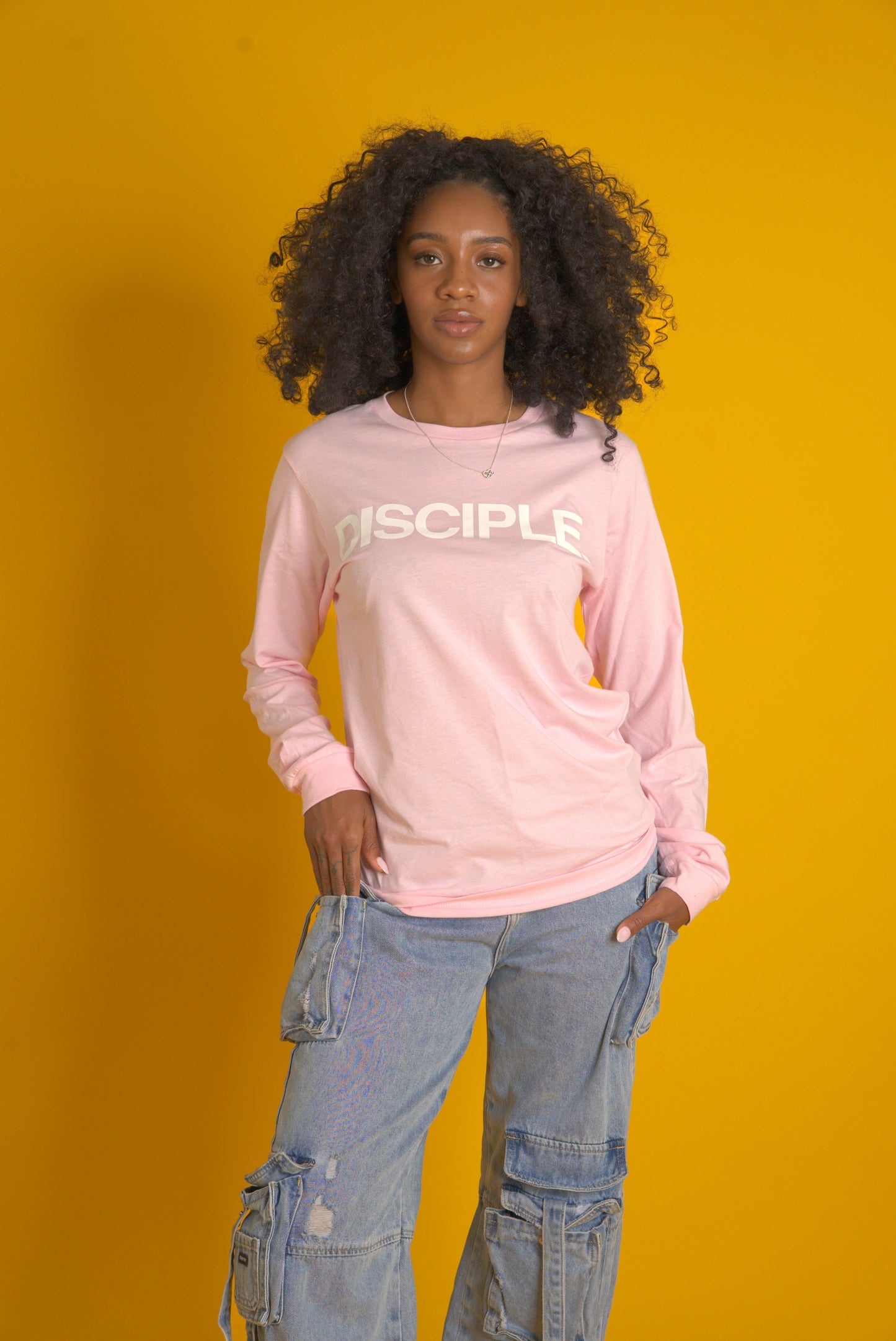DISCIPLE. Tee (Pink)