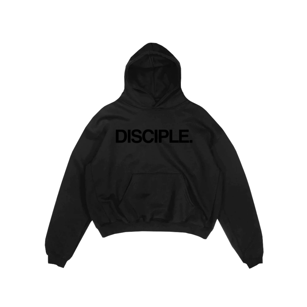 DISCIPLE. Hoodie (Blk/Blk)
