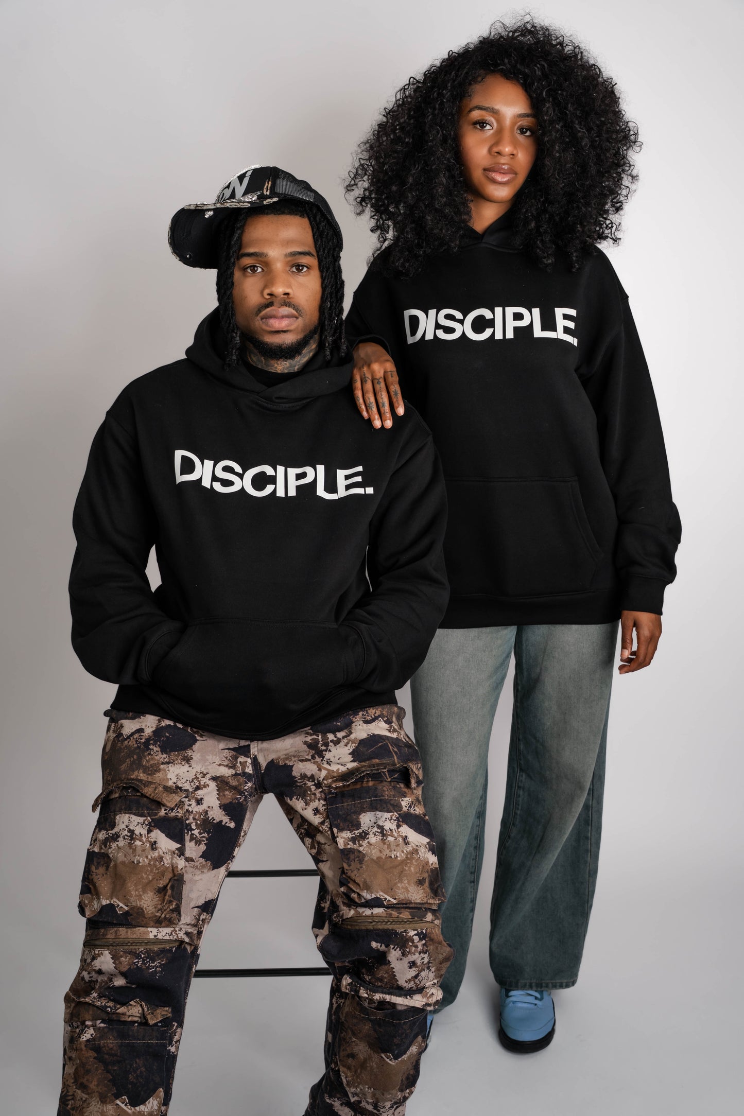 DISCIPLE. Hoodie (Black)