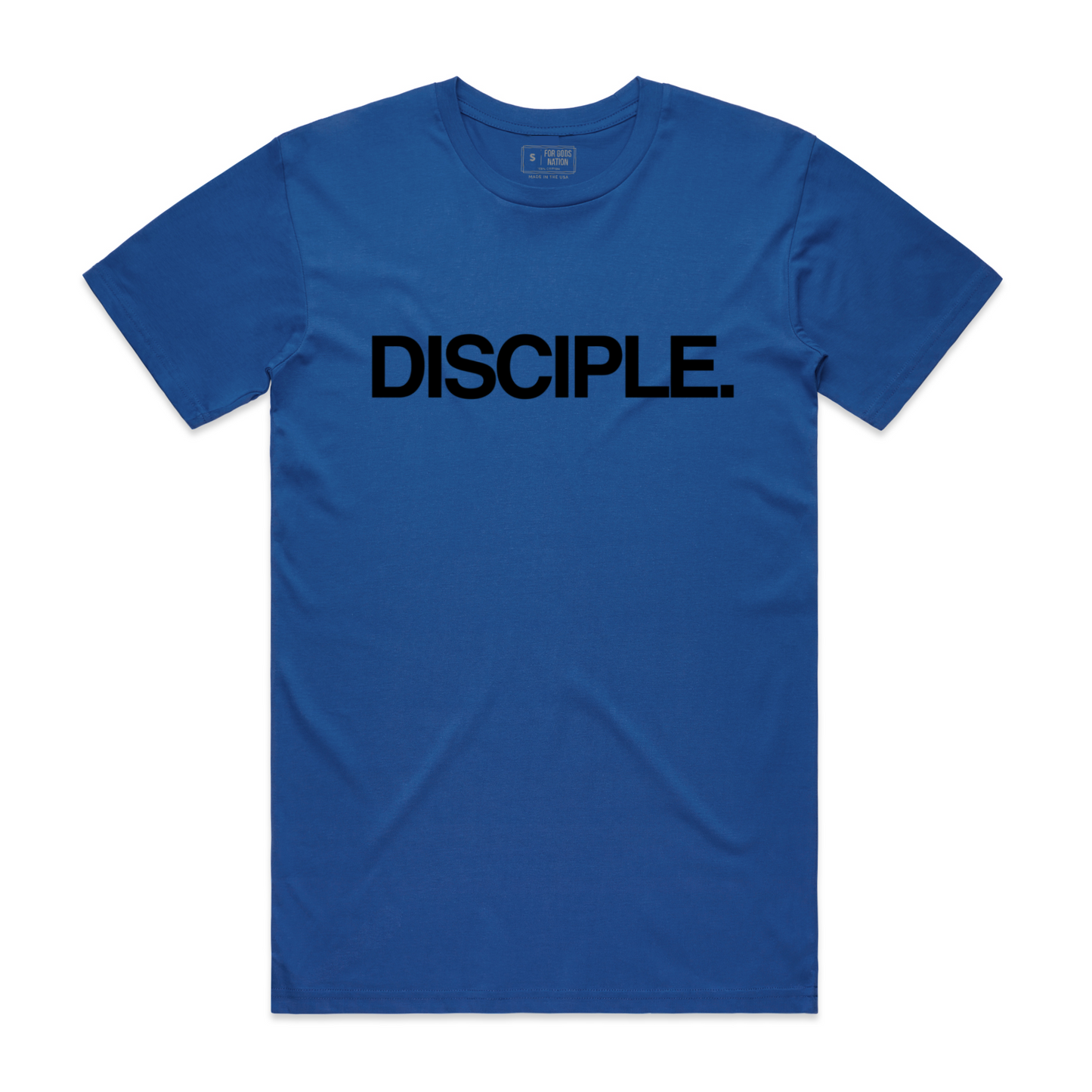 DISCIPLE. Tee (Royal Blue/Black)