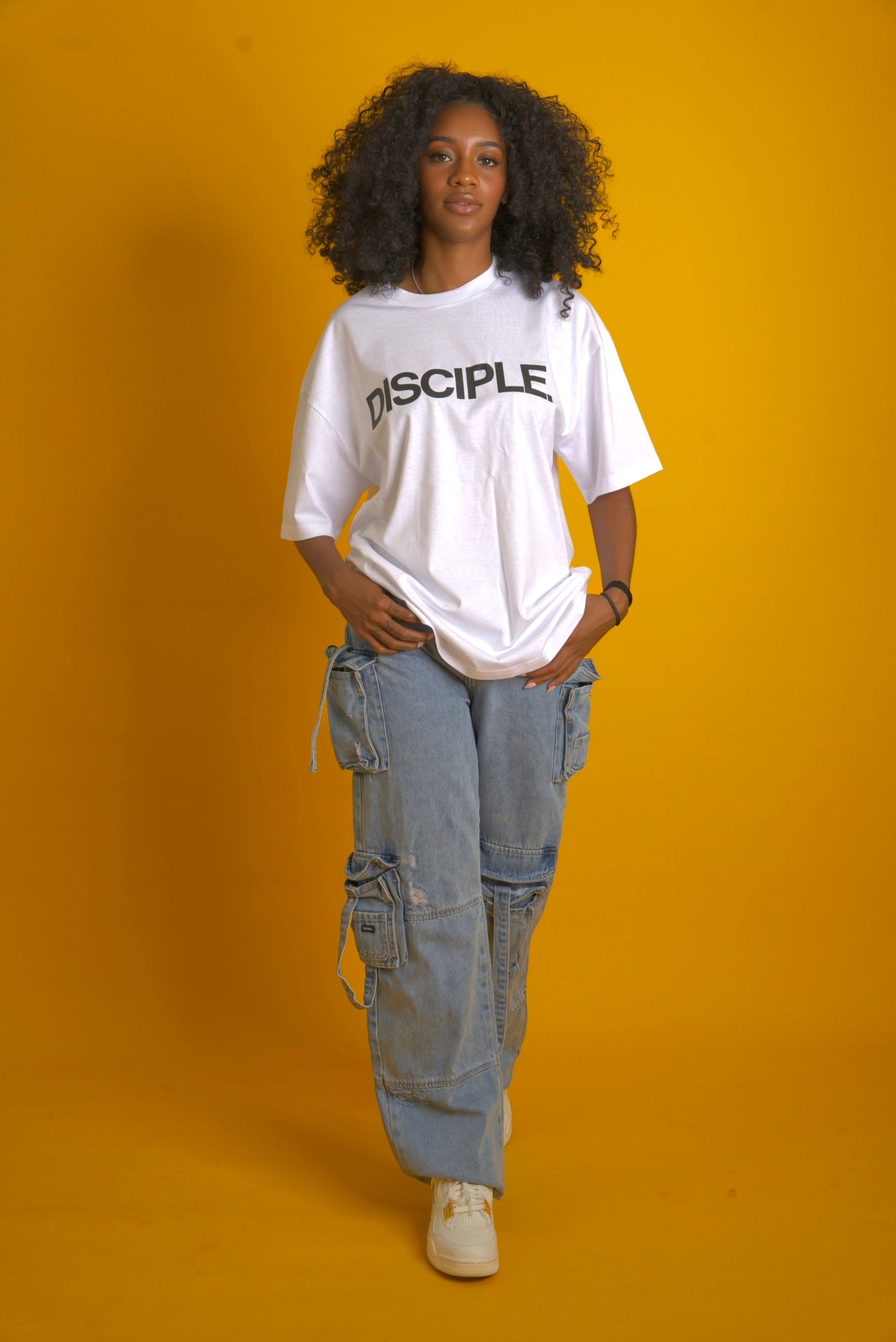 DISCIPLE. Tee (White)