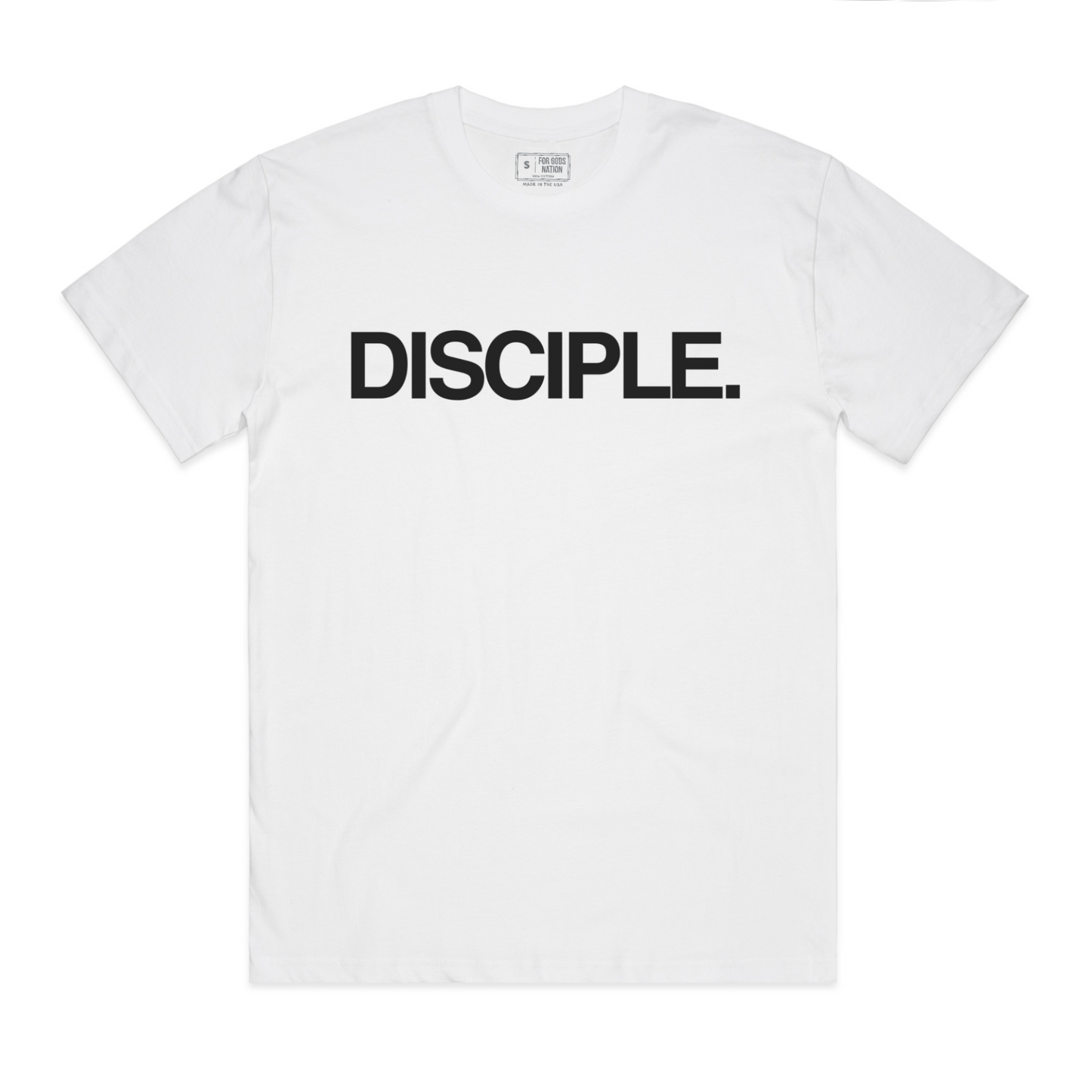 DISCIPLE. Tee (White)