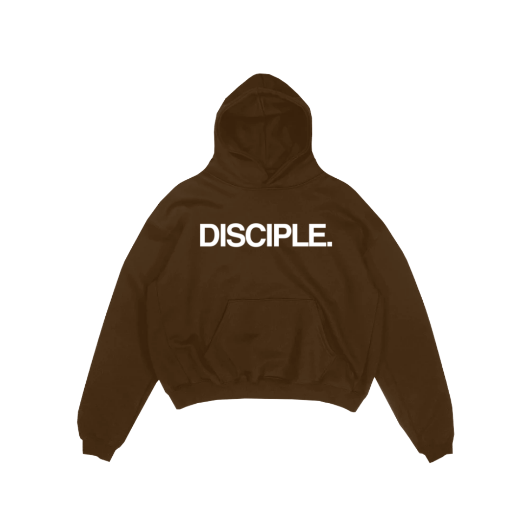 DISCIPLE. Hoodie (Chocolate)