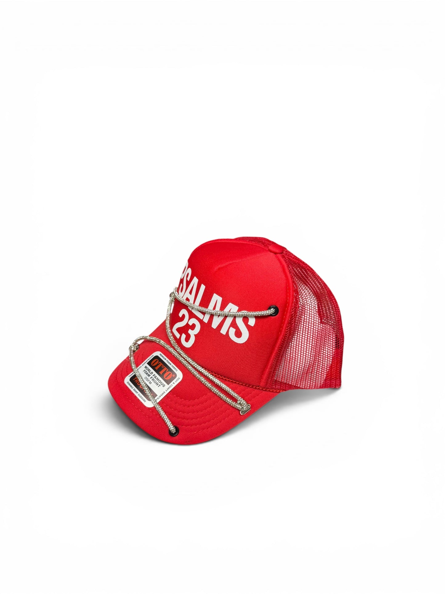 Psalms 23 x Red Trucker Hat