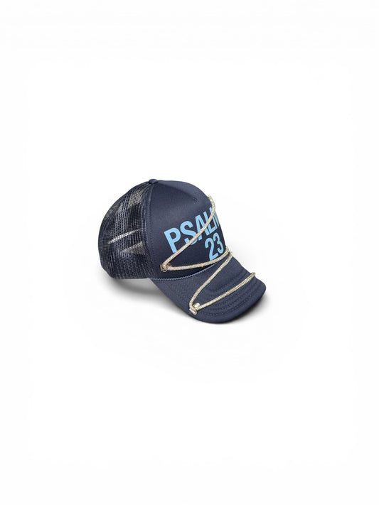 Psalms 23 x Midnight Trucker Hat
