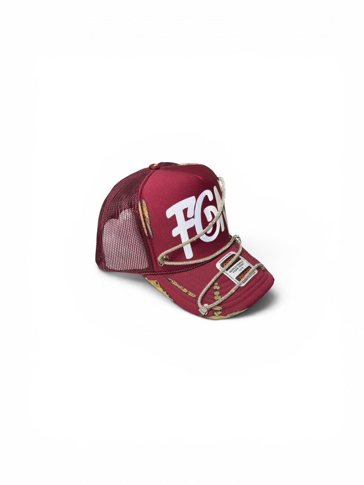 FGN x Burgundy Trucker Hat