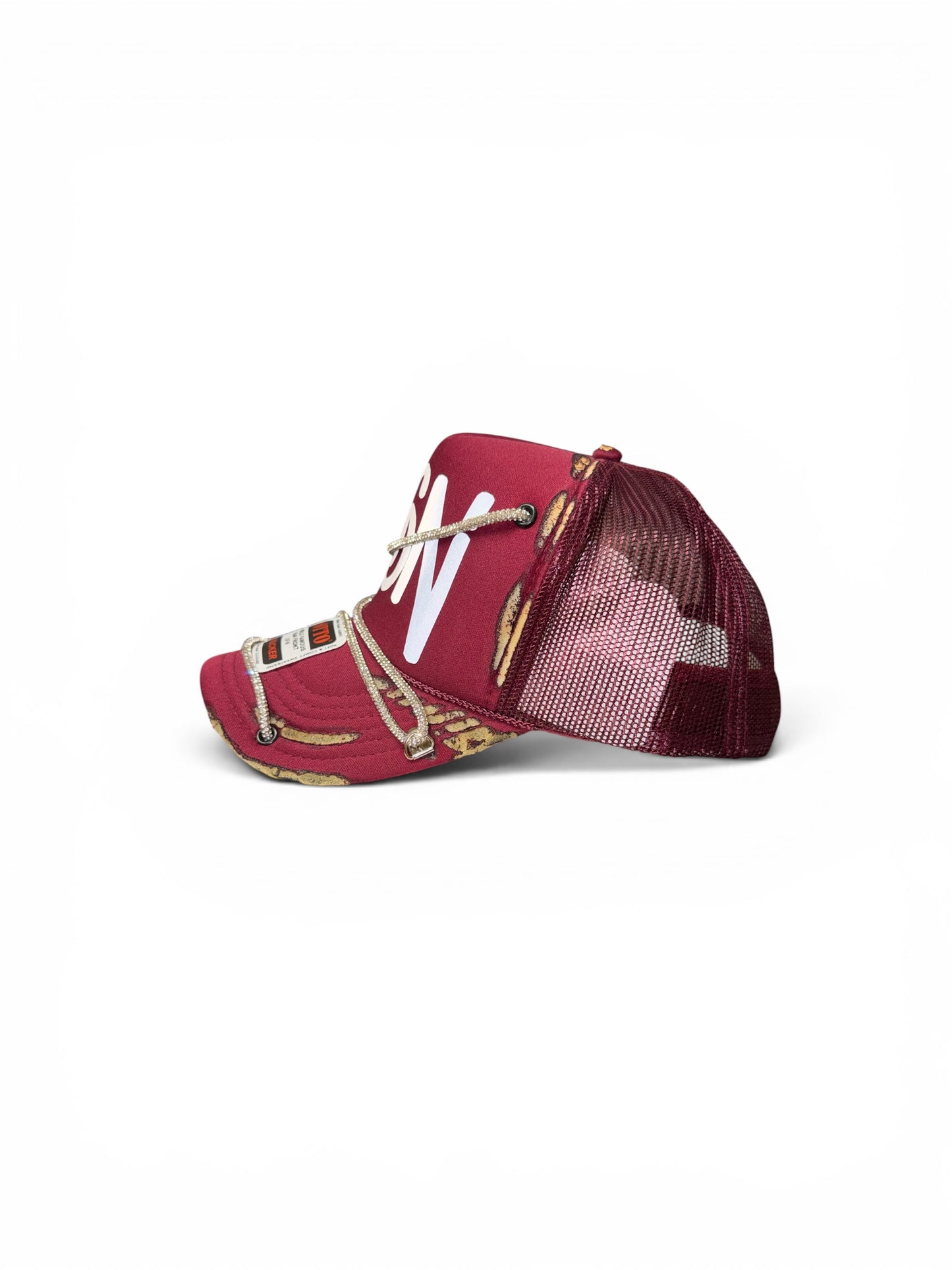 FGN x Burgundy Trucker Hat