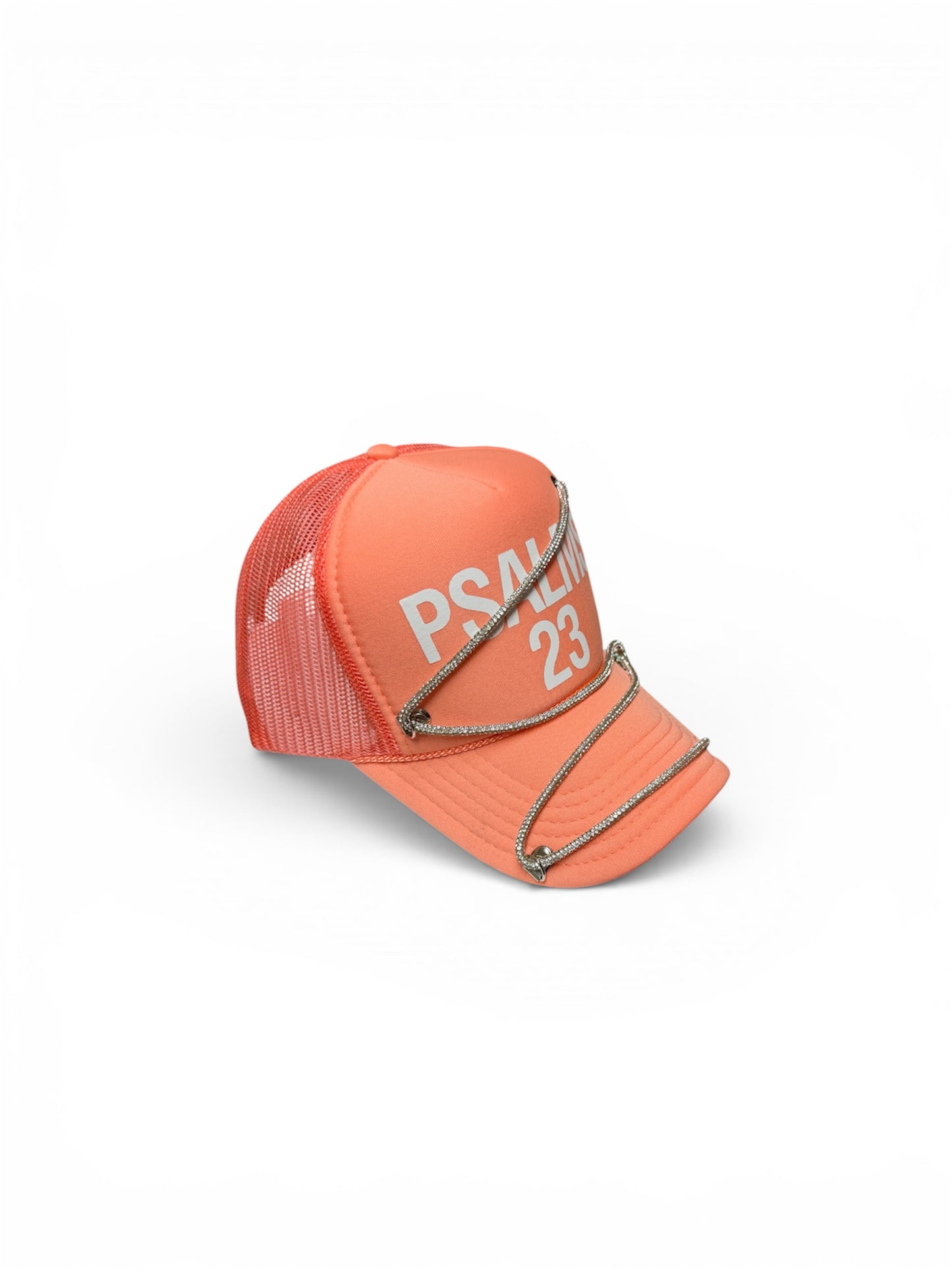 Psalms 23 x Coral Trucker Hat