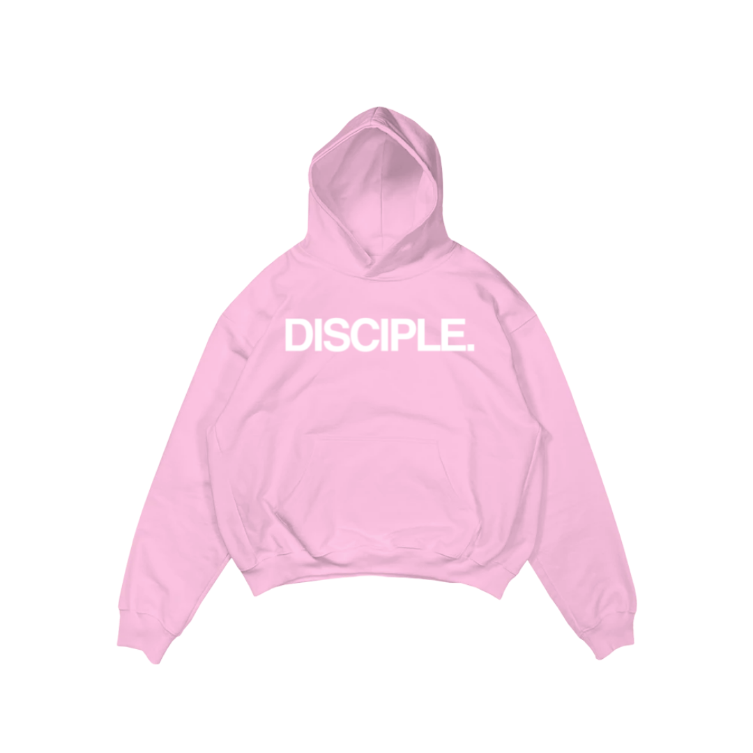 DISCIPLE. Hoodie (Light Pink)