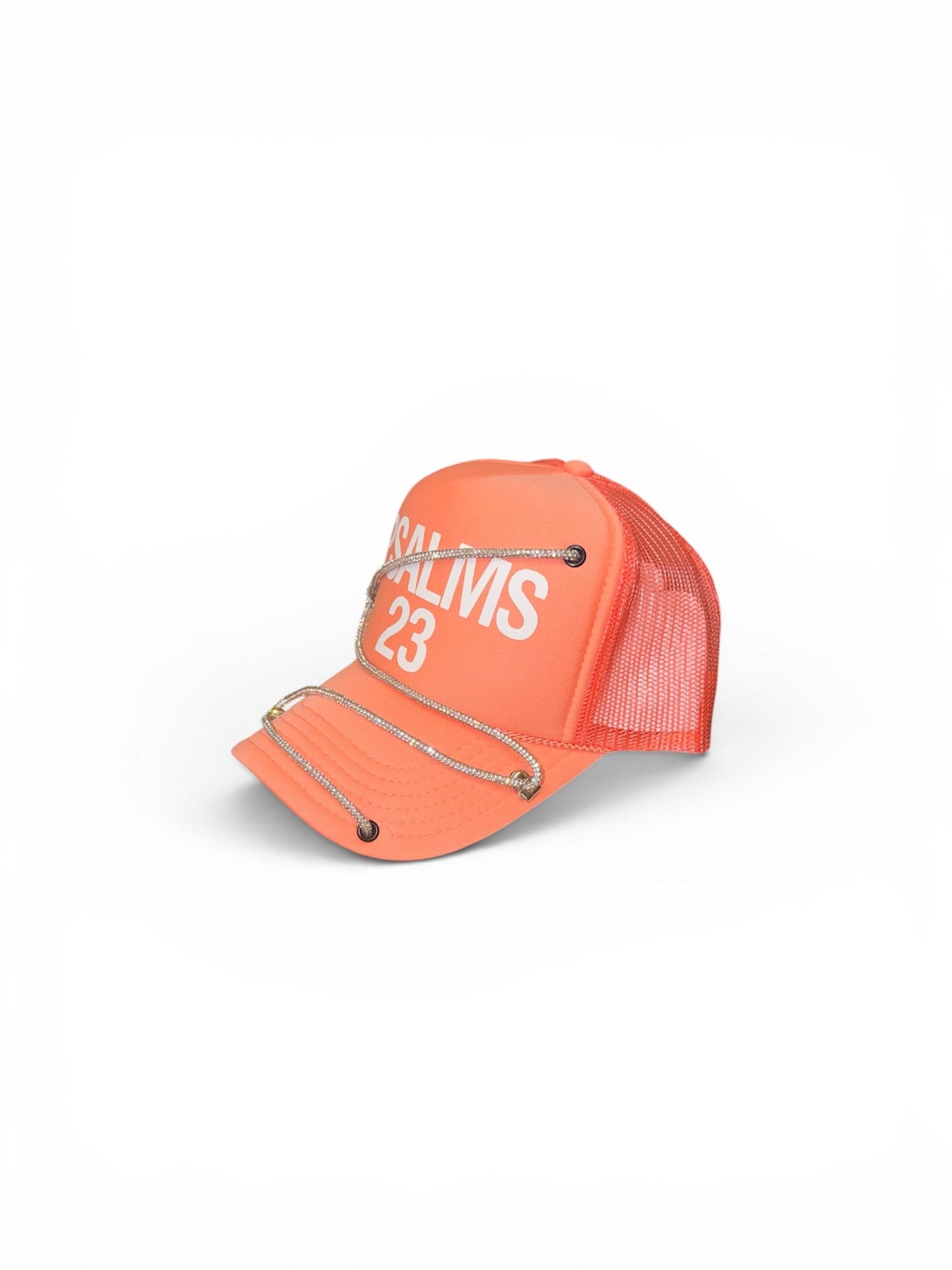 Psalms 23 Coral Trucker Hat