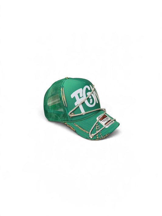 FGN x Green Trucker Hat