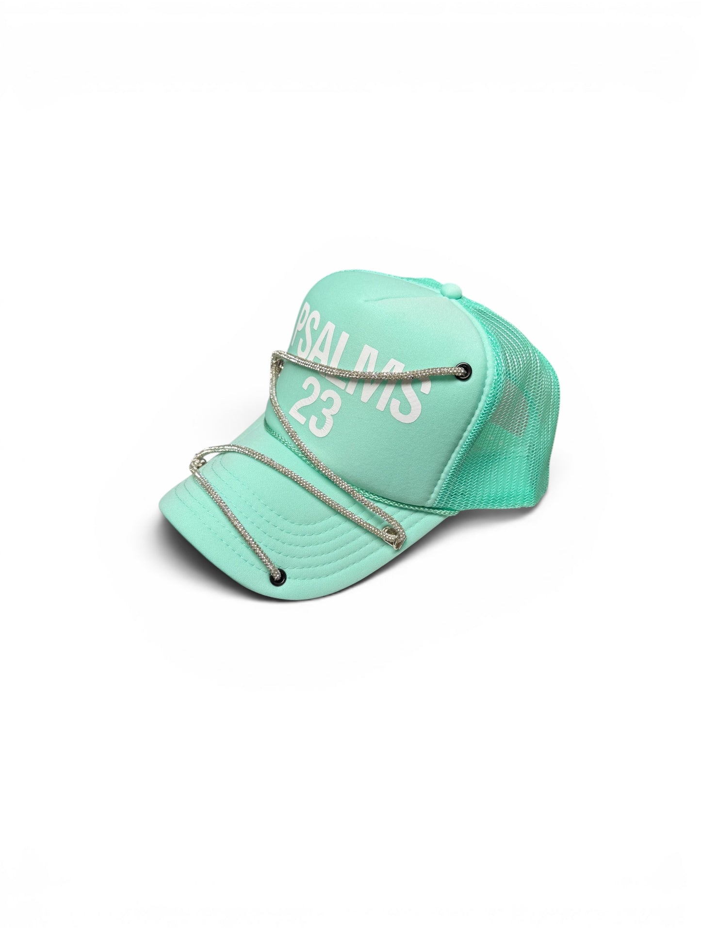 Psalms 23 x Mint Trucker Hat