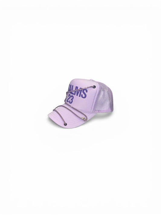 Psalms 23 x Lilac Trucker Hat