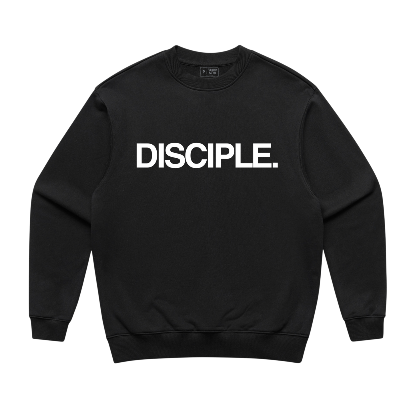 DISCIPLE. Crewneck Sweater (Blk)