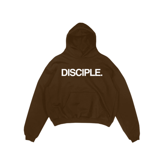 DISCIPLE. Hoodie (Chocolate)