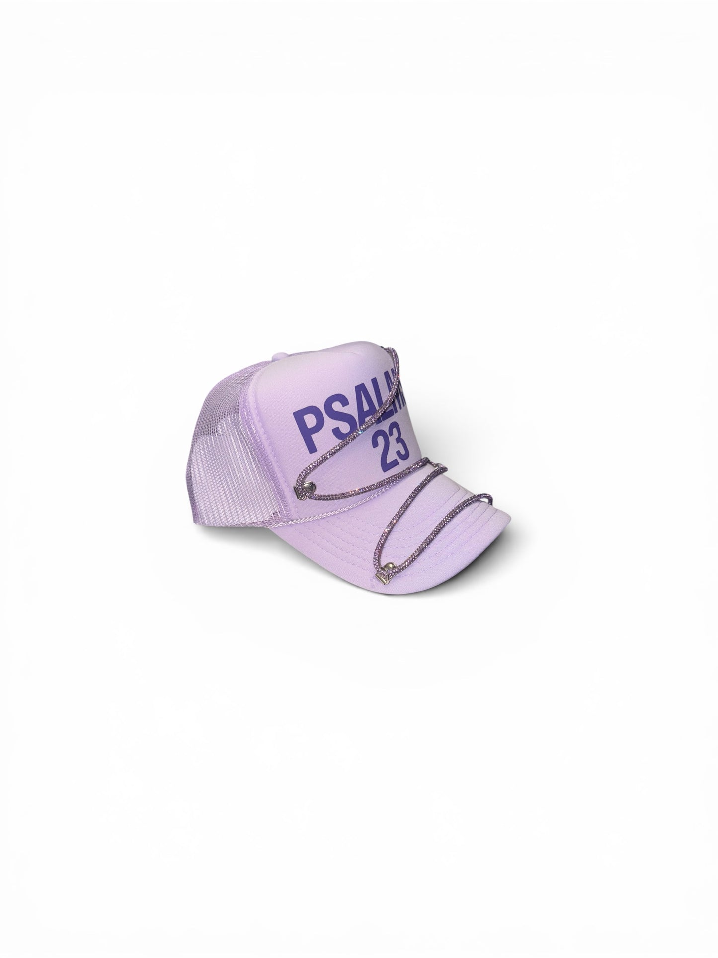Psalms 23 x Lilac Trucker Hat
